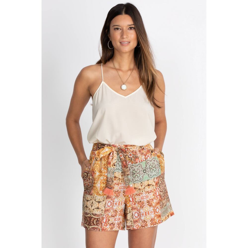 Johnny Was Astoria Easy Shorts Multicolor Womens‎ Size xl